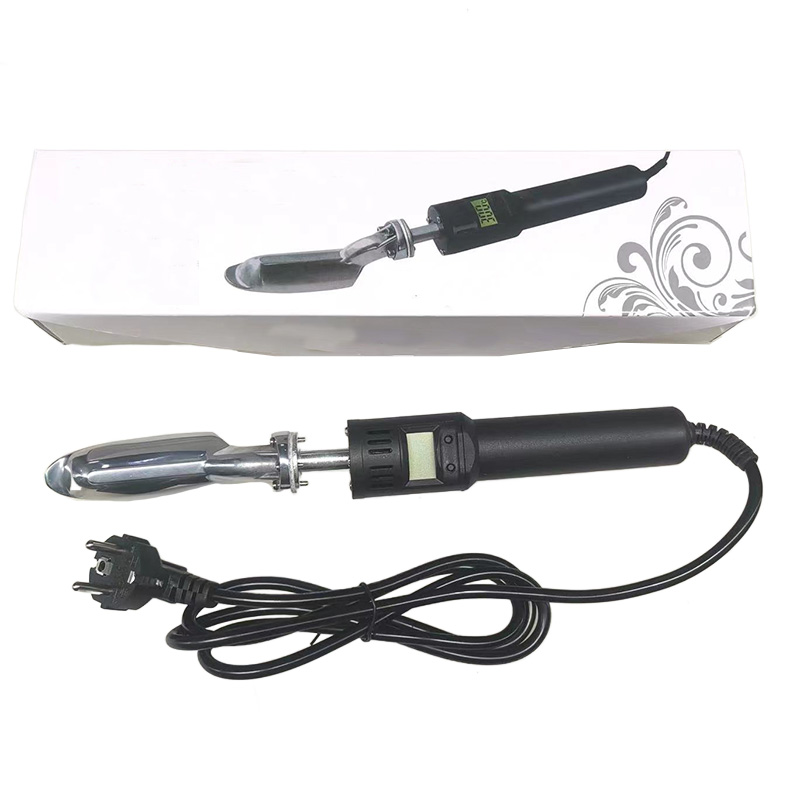 Factory Customization Stainless Steel Black Leather CNC Soldering Iron With Lcd Display suitable for Home Use