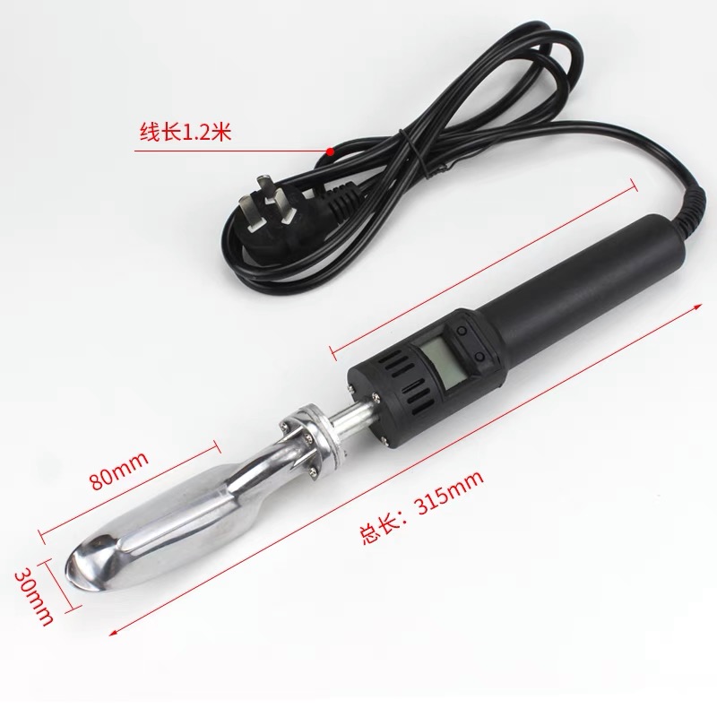 Factory Customization Stainless Steel Black Leather CNC Soldering Iron With Lcd Display suitable for Home Use